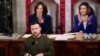 El presidente Volodymyr Zelenskyy en el Congreso de Estados Unidos el 21 de diciembre de 2022. (AP Photo/Carolyn Kaster).