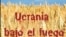 Portada de "Ucrania bajo el fuego. El año más doloroso", de Francisco Rodríguez Consuegra.