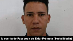 Eider Frómeta Allen, prisionero político cubano. (Tomado de la cuenta de Facebook de Eider Frómeta)
