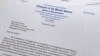 La carta del presidente del Comisión para la Supervisión y Reforma del Gobierno del Congreso, el republicano James Comer, al asesor de la Casa Blanca, Stuart Delery.