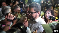 Luciano Marín Arango, alias "Iván Márquez", número dos de las FARC. 