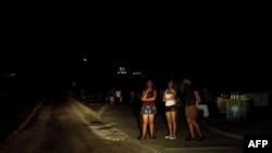 Apagones en Cuba. (Foto Archivo AFP/ Adalberto Roque).