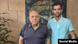  Dagoberto Valdés y Yoandy Izquierdo denunciaron la reiterada violación de su derecho a la libertad de movimiento. (Foto: Facebook)