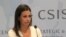 María Corina en el Centro de Estudios Estratégicos e Internacionales (CSIS) en Washington