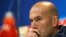 El técnico del Real Madrid, Zinedine Zidane.