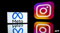 El logo de Meta y de Instagram, una de las empresas que abarca el gigante tecnológico que sufrió este martes una caída masiva.