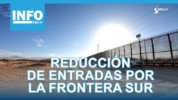 Info Martí | Drástica reducción de entradas por la frontera sur