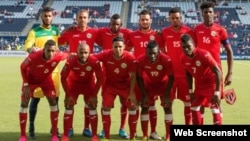 Equipo cubano de fútbol sub'23.