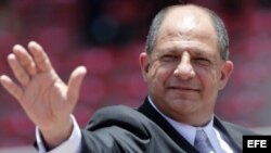 Presidente de Costa Rica, Luis Guillermo Solis. Foto Archivo. EFE