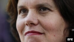 Maya Fernández Allende, nieta del fallecido presidente chileno Salvador Allende.