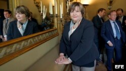 Foto de archivo de la ex presidenta del Tribunal Supremo de Venezuela, Cecilia Sosa.