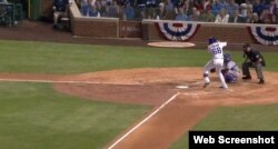 Jorge Soler sacó la pelota del parque.