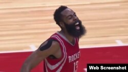 James Harden, escolta de los Rockets de Houston.