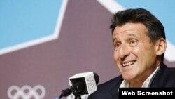 Sebastián Coe, presidente de la IAAF. Foto archivo.