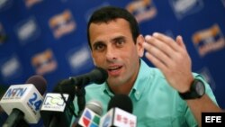 Henrique Capriles Radonsky. Foto de archivo. 