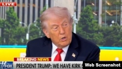 Trump anunció en Fox News la captura del sospechoso de asesinar a Charlie Kirk.