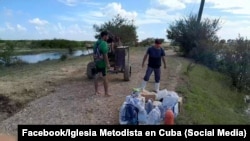 La Iglesia Metodista en Cuba entrega ayuda humanitaria a damnificados por el huracán Melissa en el oriente de la isla.