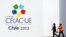 Recinto Espacio Riesco, donde se celebrará la primera Cumbre CELAC-UE los días 26 y 27 de enero, en Santiago de Chile. 