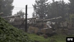 Base militar situada en la frontera sirio-israelí