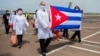 Médicos cubanos en en Martinica.