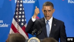 Obama alerta a los republicanos de que no tolerará una nueva pelea sobre el techo de la deuda en el marco de las negociaciones para evitar el "precipicio fiscal".