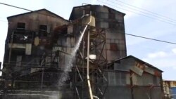 Roturas en la destilería Habana