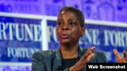 Ursula M. Burns, vicepresidenta del Consejo de Exportación de EEUU.