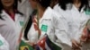 Médicos cubanos en Brasil. (REUTERS/Fernando Medina)