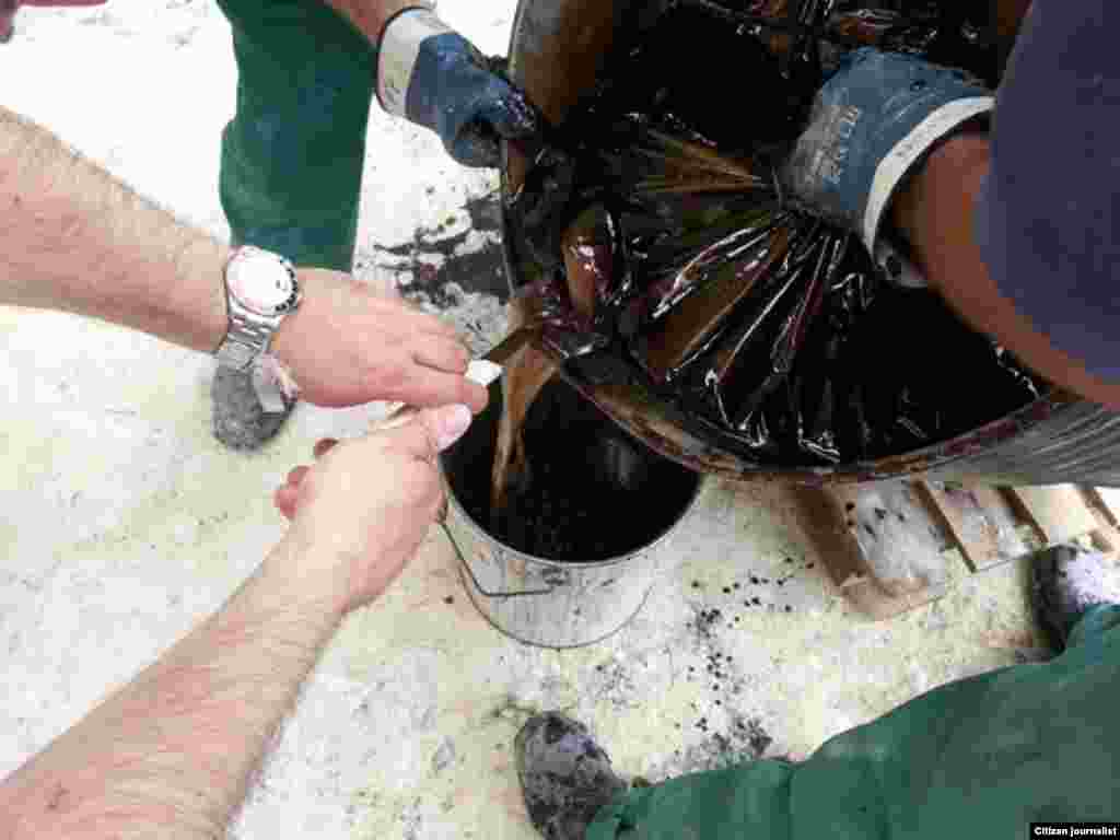 Condiciones en que procesan y acopian las resinas en Vueltabajo&nbsp;