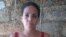 Angélica Garrido Rodríguez, prisionera política cubana arrestada por manifestarse el 11 de julio. (Foto cortesía de María Cristina Garrido). 