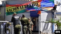 Evo Morales, decreta nacionalización de empresas generadoras de energía con socios internacionales/2010 