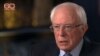 El senador demócrata Bernie Sanders hizo la declaración en el programa de CBS "60 Minutes".