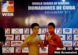 De (i-d) Nodirjon Mirzakhmedov y Johanys Argilagos. Foto: Granma