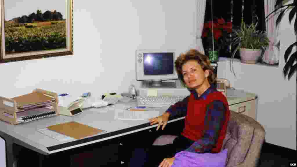 Beatriz Reed, investigadora, Radio Martí, en Miami.