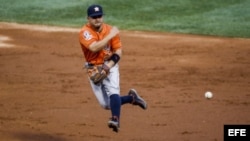 José Altuve, ganó el Premio de Jugador Más Valioso (JMV) de la Liga Americana.