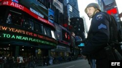 Policía en New York.