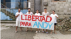 La familia de Andy García Lorenzo, condenado a 7 años de prisión por salir a manifestarse el 11J, ha exigido incansablemente su libertad.