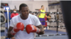 Luis Ortiz "El Verdadero King Kong" entrenó intensamente en Miami para la pelea del 7 de noviembre en California. 
