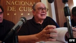 Foto de archivo del fallecido Alfredo Guevara, quien se desempeñó como director de la Fundación del Nuevo Cine Latinoamericano.