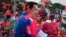 Chávez celebra la victoria