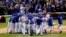 Los Cachorros de Chicago celebran su victoria sobre los Cardenales de San Luis.