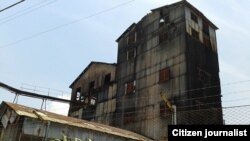 Abandono de la destilería "Habana" en la barriada de Lawton 