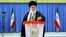 El Ayatolá Ali Khamenei, líder supremo de Irán, estuvo entre los primeros en votar este viernes.