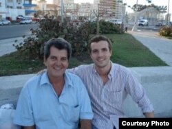 Oswaldo Paya y el diputado Pablo Casado Blanco