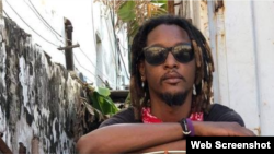 El rapero cubano Nando OBDC (Foto tomada de su perfil de Facebook)