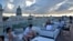 La Habana vista desde la azotea del hotel Gran Manzana, propiedad de Gaviota, empresa administrada por las fuerzas armadas de Cuba.