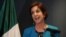 La embajadora designada de los Estados Unidos en México, Roberta S. Jacobson. 