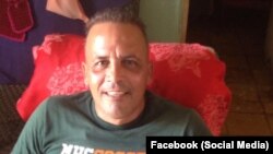 El preso político Rolando Yusef Pérez Morera, antes de ir a prisión.