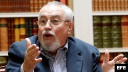 El secretario ejecutivo de la Mesa de Unidad Democrática (MUD), Ramón Guillermo Aveledo. 