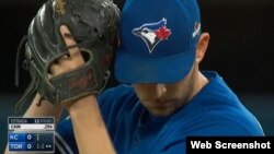 Marco Estrada, un derecho mexicano de 32 años, estuvo impecable.